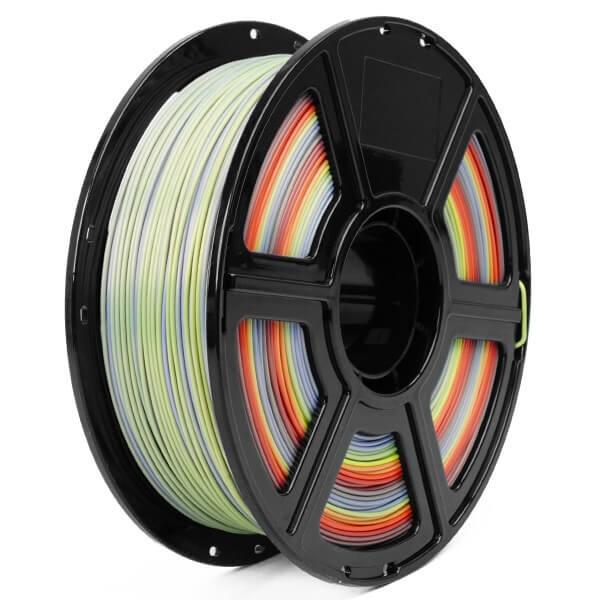 FlashForge PLA Silk 1.75mm Rainbow 1,0KG 3D Printing Filament in the group COMPUTERS & PERIPHERALS / Printers & Accessories / Printers / 3D printers & Accessories / Tillbehör at TP E-commerce Nordic AB (C17035)