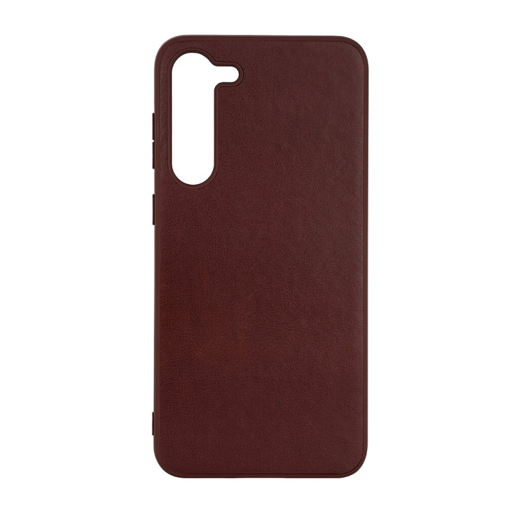 Buffalo Phone case PU Brown - Samsung S23+ 5G in the group SMARTPHONE & TABLETS / Phone cases / Samsung at TP E-commerce Nordic AB (C17079)
