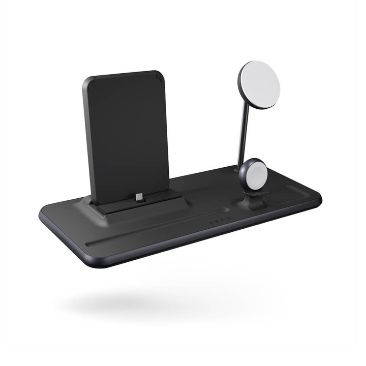 Zens Wireless Charger 4in1 Magnetic + Watch + iPad in the group SMARTPHONE & TABLETS / Chargers & Cables / Wireless Qi chargers at TP E-commerce Nordic AB (C17099)