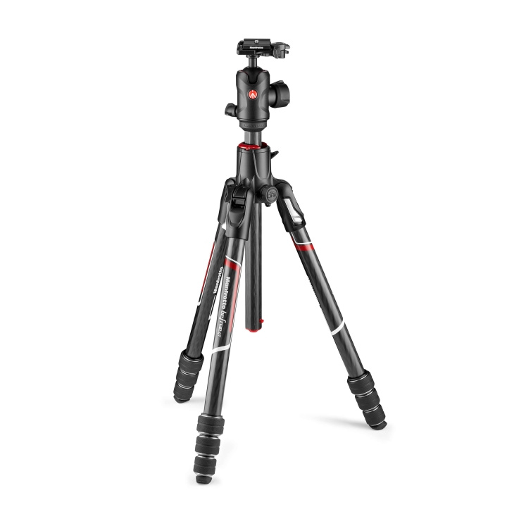 Manfrotto Tripod Kit Befree GT XPRO Carbon Fibre in the group HOME ELECTRONICS / Photo & Video / Photo equipment / Tripod at TP E-commerce Nordic AB (C17117)