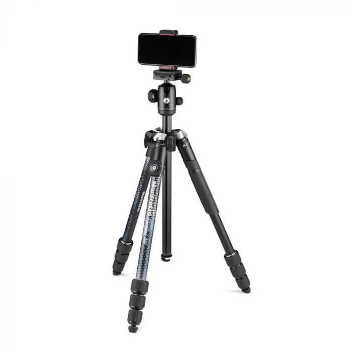 MANFROTTO Tripod Kit Element MII Mobile BT Ball Head Alu Black in the group HOME ELECTRONICS / Photo & Video / Photo equipment / Tripod at TP E-commerce Nordic AB (C17121)