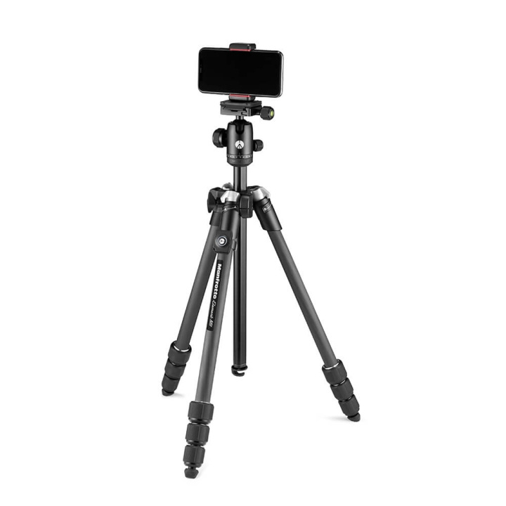 MANFROTTO Tripod Kit Element MII Mobile BT Ball Head Carbon Fibre in the group HOME ELECTRONICS / Photo & Video / Photo equipment / Tripod at TP E-commerce Nordic AB (C17122)