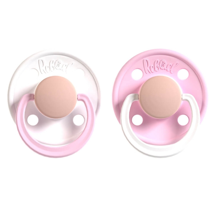Pacifier 2-Pack Size 2 Snowy Soft Flamingo / Rising Soft Fox in the group TOYS, KIDS & BABY PRODUCTS / Baby Gadgets / Pacifiers & Teething toys at TP E-commerce Nordic AB (C17252)