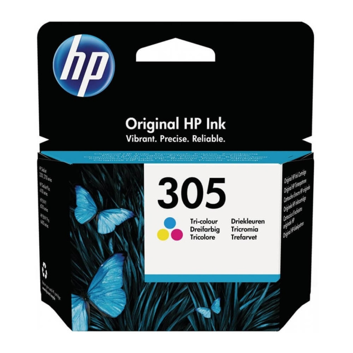 HP Ink 3YM60AE 305 Tri-Colour in the group COMPUTERS & PERIPHERALS / Printers & Accessories / Ink & Toner / Ink cartridges / HP at TP E-commerce Nordic AB (C17259)