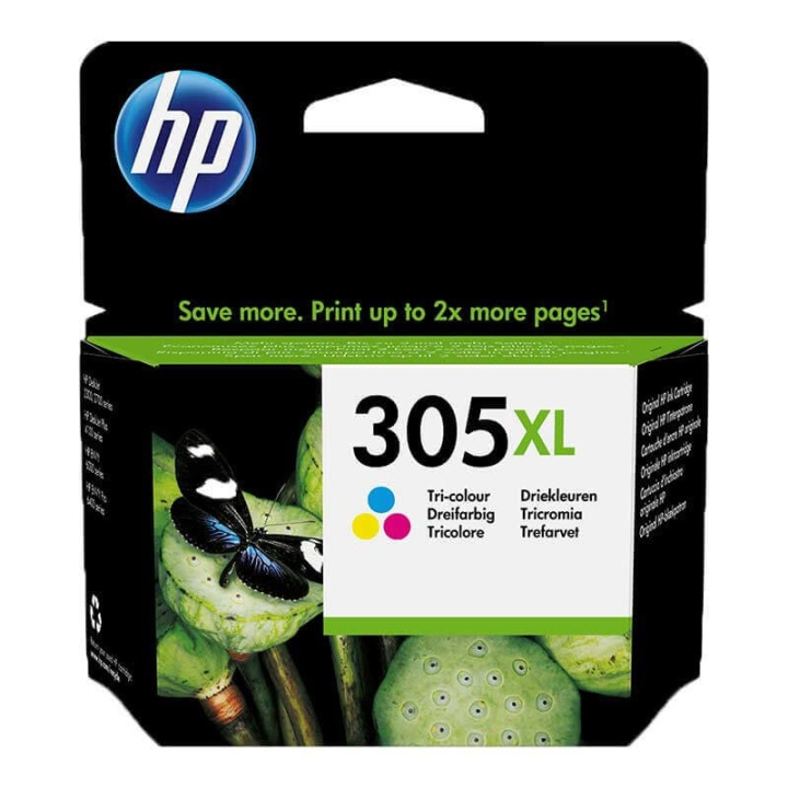 HP Ink 3YM63AE 305XL Tri-colour in the group COMPUTERS & PERIPHERALS / Printers & Accessories / Ink & Toner / Ink cartridges / HP at TP E-commerce Nordic AB (C17262)