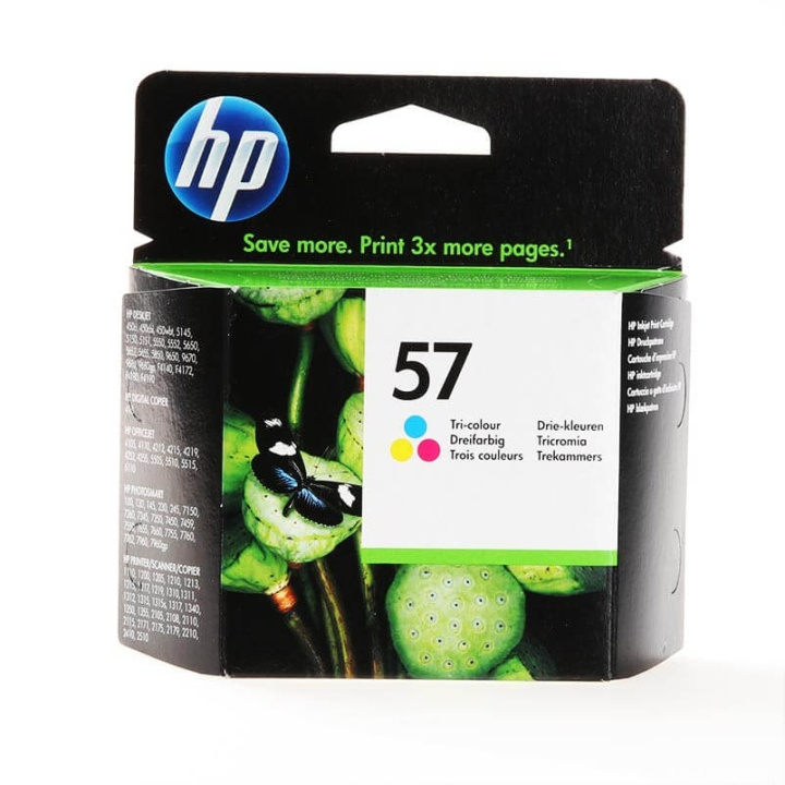 HP Ink C6657AE 57 Tri-colour in the group COMPUTERS & PERIPHERALS / Printers & Accessories / Ink & Toner / Ink cartridges / HP at TP E-commerce Nordic AB (C17279)