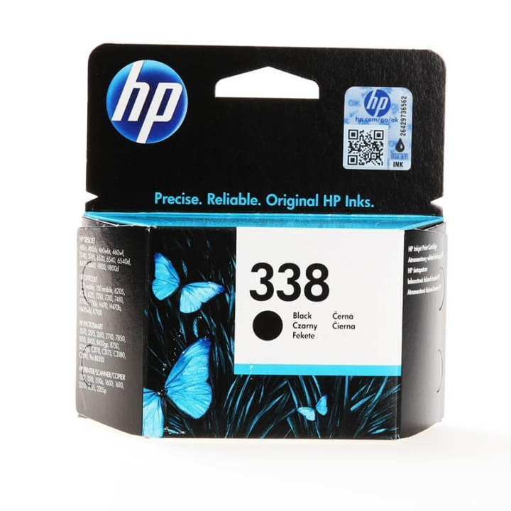 HP Ink C8765EE 338 Black in the group COMPUTERS & PERIPHERALS / Printers & Accessories / Ink & Toner / Ink cartridges / HP at TP E-commerce Nordic AB (C17280)
