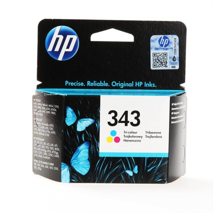 HP Ink C8766EE 343 Tri-colour in the group COMPUTERS & PERIPHERALS / Printers & Accessories / Ink & Toner / Ink cartridges / HP at TP E-commerce Nordic AB (C17281)