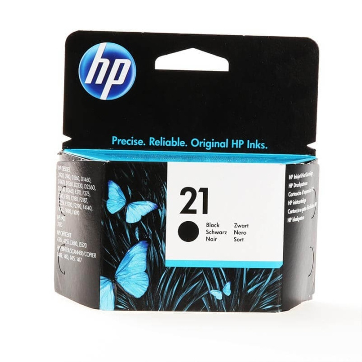 HP Ink C9351AE 21 Black in the group COMPUTERS & PERIPHERALS / Printers & Accessories / Ink & Toner / Ink cartridges / HP at TP E-commerce Nordic AB (C17282)