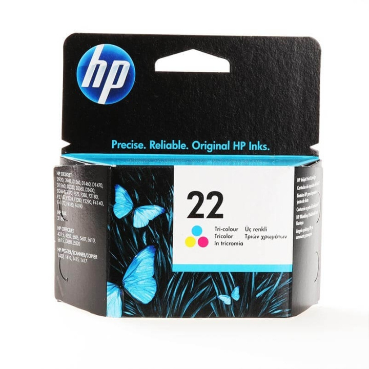 HP Ink C9352AE 22 Tri-colour in the group COMPUTERS & PERIPHERALS / Printers & Accessories / Ink & Toner / Ink cartridges / HP at TP E-commerce Nordic AB (C17283)