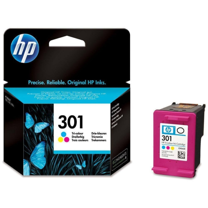 HP Ink CH562EE 301 Tri-colour in the group COMPUTERS & PERIPHERALS / Printers & Accessories / Ink & Toner / Ink cartridges / HP at TP E-commerce Nordic AB (C17311)