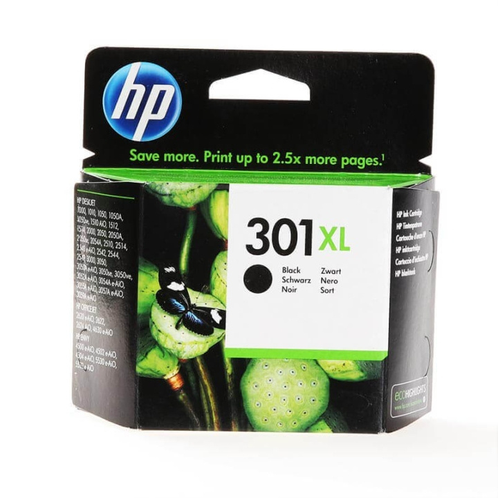 HP Ink CH563EE 301XL Black in the group COMPUTERS & PERIPHERALS / Printers & Accessories / Ink & Toner / Ink cartridges / HP at TP E-commerce Nordic AB (C17312)