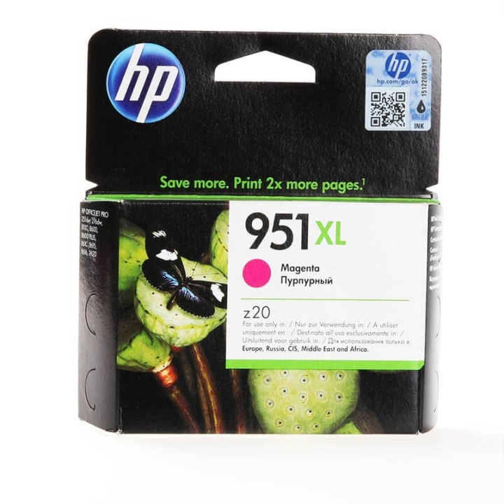 HP Ink CN047AE 951XL Magenta in the group COMPUTERS & PERIPHERALS / Printers & Accessories / Ink & Toner / Ink cartridges / HP at TP E-commerce Nordic AB (C17317)