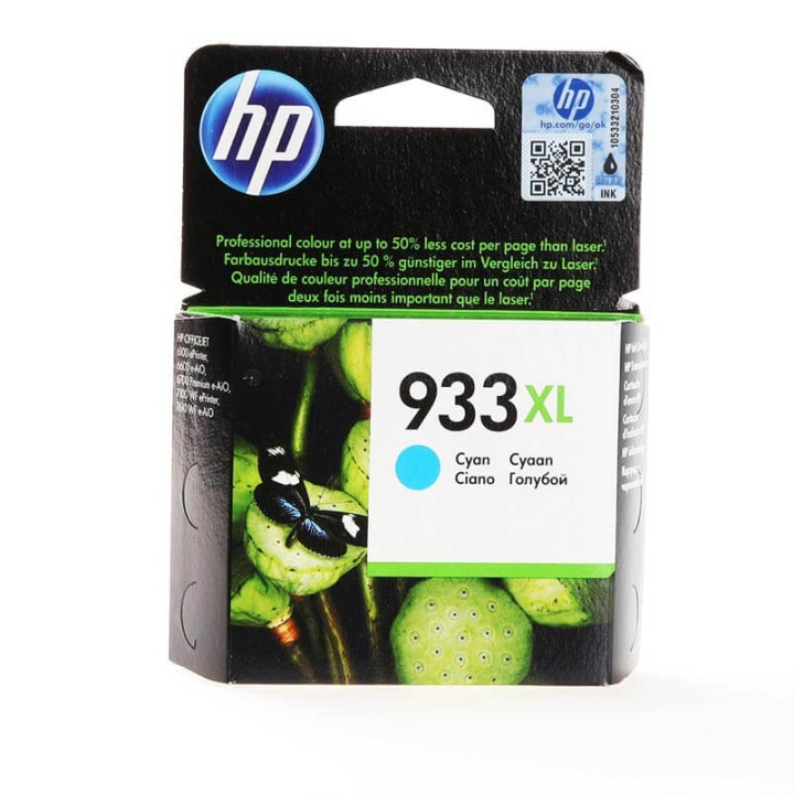 HP Ink CN054AE 933XL Cyan in the group COMPUTERS & PERIPHERALS / Printers & Accessories / Ink & Toner / Ink cartridges / HP at TP E-commerce Nordic AB (C17324)