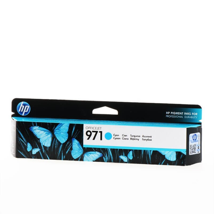 HP Ink CN622AE 971 Cyan in the group COMPUTERS & PERIPHERALS / Printers & Accessories / Ink & Toner / Ink cartridges / HP at TP E-commerce Nordic AB (C17332)
