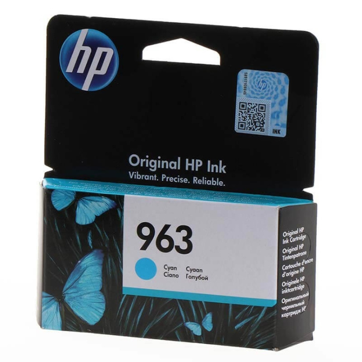 HP Ink 3JA23AE 963 Cyan in the group COMPUTERS & PERIPHERALS / Printers & Accessories / Ink & Toner / Ink cartridges / HP at TP E-commerce Nordic AB (C17346)