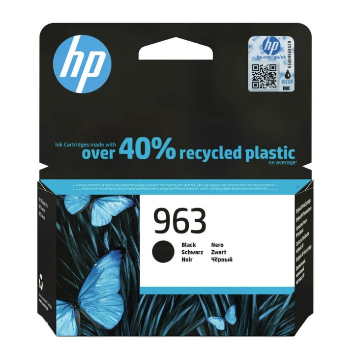 HP Ink 3JA26AE 963 Black in the group COMPUTERS & PERIPHERALS / Printers & Accessories / Ink & Toner / Ink cartridges / HP at TP E-commerce Nordic AB (C17349)