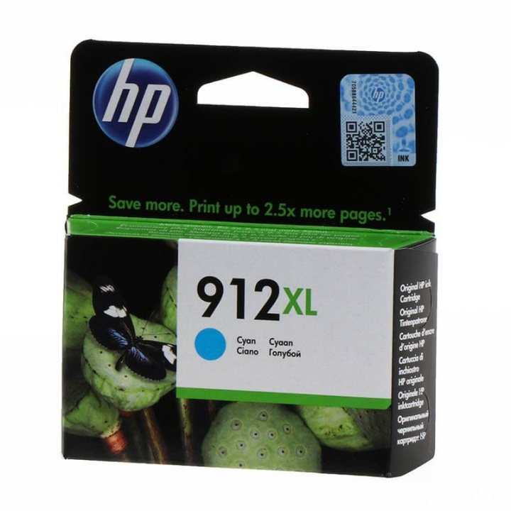HP Ink 3YL81AE 912XL Cyan in the group COMPUTERS & PERIPHERALS / Printers & Accessories / Ink & Toner / Ink cartridges / HP at TP E-commerce Nordic AB (C17360)