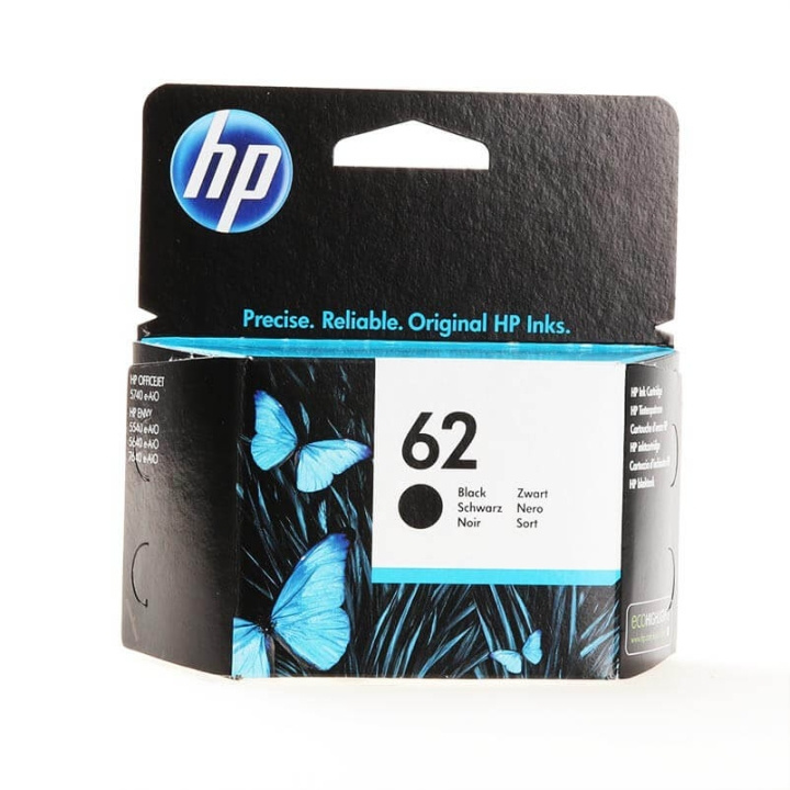 HP Ink C2P04AE 62 Black in the group COMPUTERS & PERIPHERALS / Printers & Accessories / Ink & Toner / Ink cartridges / HP at TP E-commerce Nordic AB (C17372)