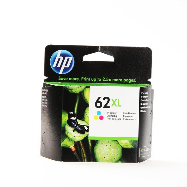HP Ink C2P07AE 62XL Tri-colour in the group COMPUTERS & PERIPHERALS / Printers & Accessories / Ink & Toner / Ink cartridges / HP at TP E-commerce Nordic AB (C17375)