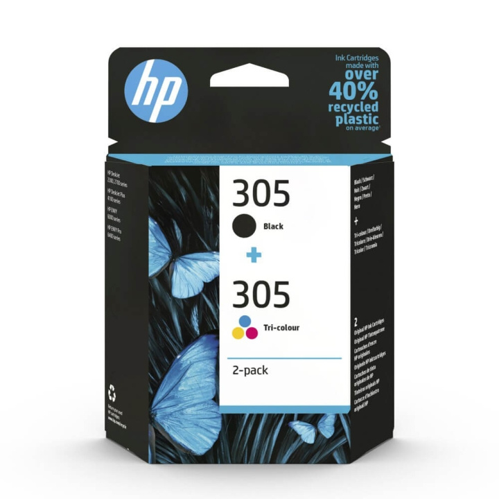 HP Ink 6ZD17AE 305 Multipack in the group COMPUTERS & PERIPHERALS / Printers & Accessories / Ink & Toner / Ink cartridges / HP at TP E-commerce Nordic AB (C17390)