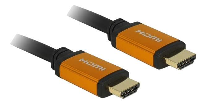 Delock High Speed HDMI Cable 48 Gbps 8K 60 Hz 0.5 m in the group HOME ELECTRONICS / Cables & Adapters / HDMI / Cables at TP E-commerce Nordic AB (C17494)