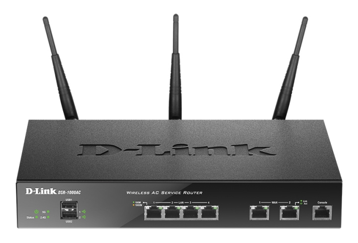 d-lINK DSR-1000AC in the group COMPUTERS & PERIPHERALS / Network / Routrar at TP E-commerce Nordic AB (C17526)