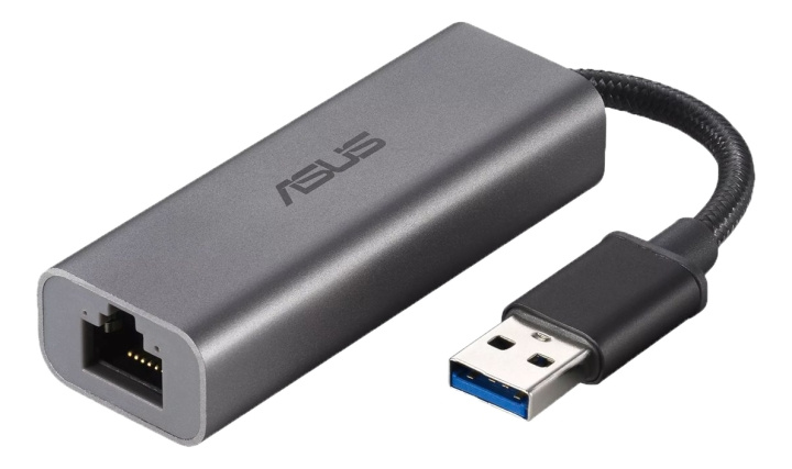 ASUS USB Type-A 2.5G Base-T Ethernet Adapter in the group COMPUTERS & PERIPHERALS / Network / Network cards / USB at TP E-commerce Nordic AB (C17615)