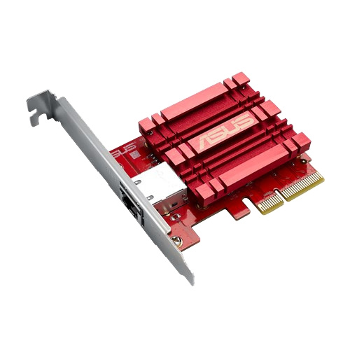 ASUS Network Adapter, 10Gbps, Window and Linux, RJ45, QoS, Heatsink, r in the group COMPUTERS & PERIPHERALS / Network / Network cards / PCI Express at TP E-commerce Nordic AB (C17618)