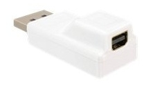 Delock Adapter DisplayPort 1.2 male > DisplayPort mini female in the group COMPUTERS & PERIPHERALS / Computer cables / DisplayPort / Adapters at TP E-commerce Nordic AB (C17662)