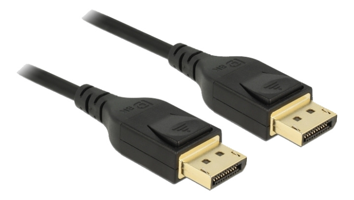 DisplayPort cable 8K 60 Hz 2m DP 8K certified in the group COMPUTERS & PERIPHERALS / Computer cables / DisplayPort / Cables at TP E-commerce Nordic AB (C17687)