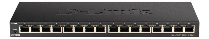 D-Link 16-Port 10/100/1000Mbps Unmanaged Gigabit Ethernet Switch in the group COMPUTERS & PERIPHERALS / Network / Switches / 10/100/1000Mbps at TP E-commerce Nordic AB (C17782)