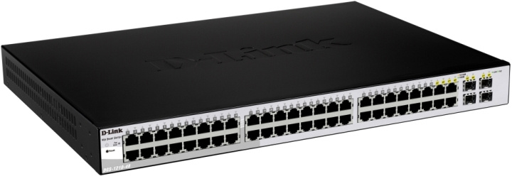 D-Link switch, 48x10/100/1000Mbps, Layer2, 4xSFP in the group COMPUTERS & PERIPHERALS / Network / Switches at TP E-commerce Nordic AB (C17790)