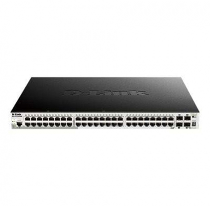 D-Link 52-Port Gigabit Stackable POE Smart Managed Switch including 4 in the group COMPUTERS & PERIPHERALS / Network / Switches / 10GbE at TP E-commerce Nordic AB (C17795)