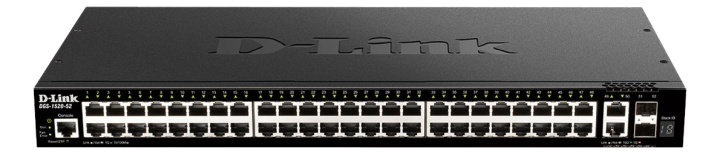 D-Link 48 ports GE + 2 10GE ports + 2 SFP+ Smart Managed Switch in the group COMPUTERS & PERIPHERALS / Network / Switches / 10/100/1000Mbps at TP E-commerce Nordic AB (C17797)