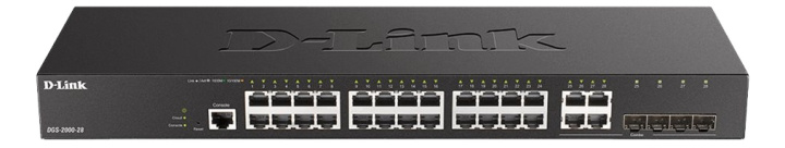 D-Link 24-port PoE Gigabit Managed Switch + 4 Combo 1000BaseT/SFP in the group COMPUTERS & PERIPHERALS / Network / Switches / 10/100/1000Mbps at TP E-commerce Nordic AB (C17798)