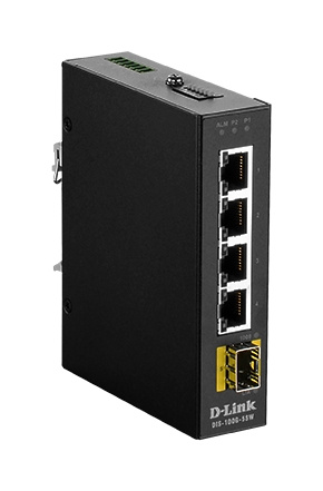 D-Link Switch, 5-Ports, Gigabit, Plug and play, SFP, black in the group COMPUTERS & PERIPHERALS / Network / Switches / 10/100/1000Mbps at TP E-commerce Nordic AB (C17816)