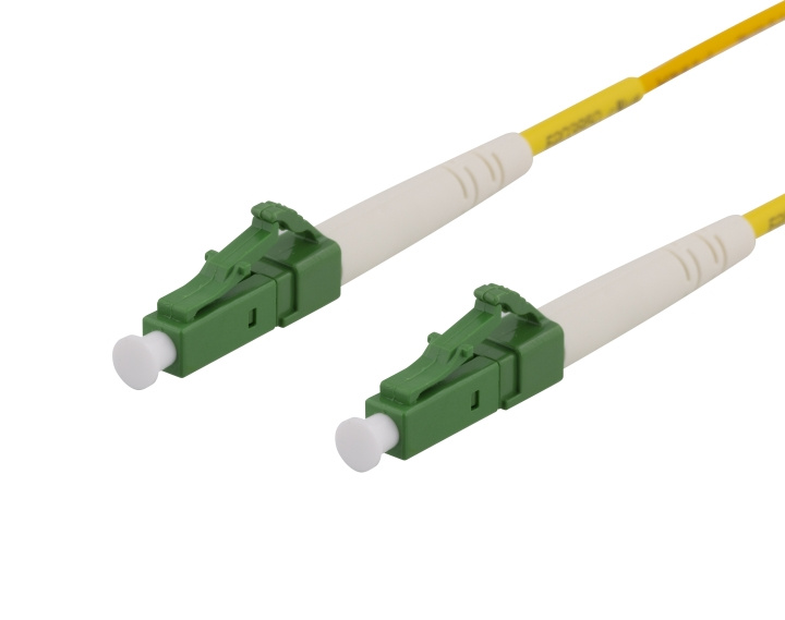 DELTACO OS2 fiber cable LC - LC, simplex, singlemode, APC, 9/125, 10m in the group COMPUTERS & PERIPHERALS / Computer cables / Network cables / Fiber cabling at TP E-commerce Nordic AB (C17927)