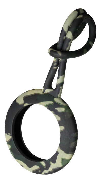 DELTACO Apple AirTag case, Silicone, Camouflage in the group SMARTPHONE & TABLETS / Other accessories / Other at TP E-commerce Nordic AB (C17959)