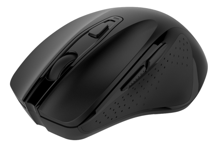 Deltaco wireless office mouse, ergonomic shape, silent clicks, USB rec in the group COMPUTERS & PERIPHERALS / Mice & Keyboards / Mice / Wireless at TP E-commerce Nordic AB (C17975)