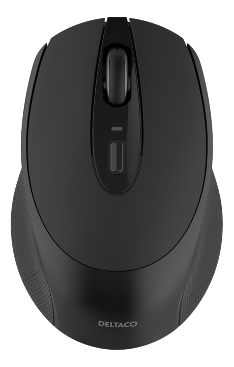 DELTACO Wireless office silent mouse, USB receiver, rubber coated in the group COMPUTERS & PERIPHERALS / Mice & Keyboards / Mice / Wireless at TP E-commerce Nordic AB (C17977)