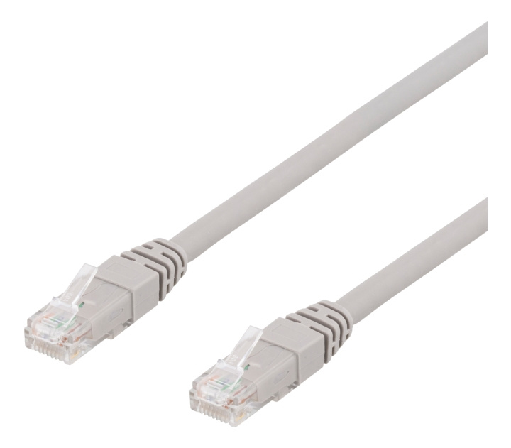 DELTACO U/UTP Cat6A patch cable, 35m, 500MHz, Delta, LSZH, grey in the group COMPUTERS & PERIPHERALS / Computer cables / Network cables / Cat6 at TP E-commerce Nordic AB (C18226)