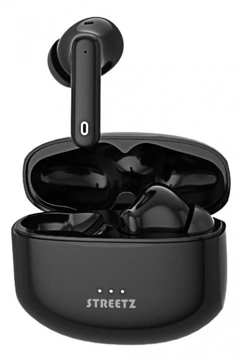 STREETZ True Wireless Stereo, ANC, in-ear, matte black in the group HOME ELECTRONICS / Audio & Picture / Headphones & Accessories / Headphones at TP E-commerce Nordic AB (C18263)