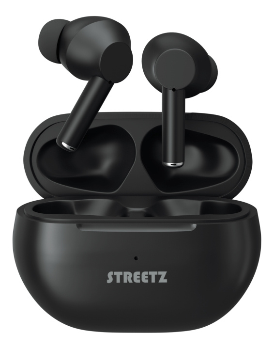 STREETZ True Wireless Stereo, in-ear, matte black in the group HOME ELECTRONICS / Audio & Picture / Headphones & Accessories / Headphones at TP E-commerce Nordic AB (C18264)