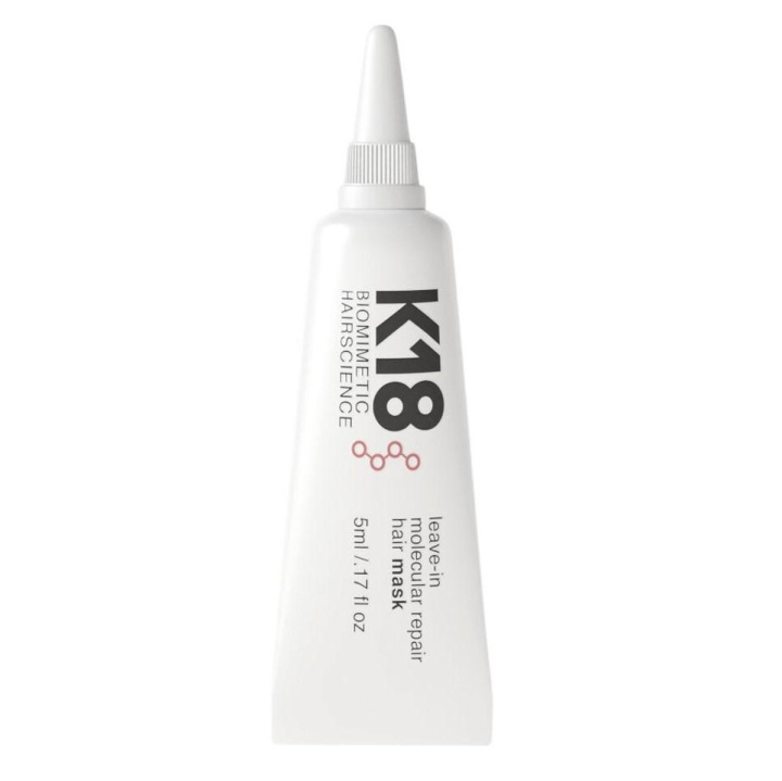 K18 Leave-In Molecular Repair Hair Mask 5ml in the group BEAUTY & HEALTH / Hair & Styling / Hair care / Hair serum at TP E-commerce Nordic AB (C18337)