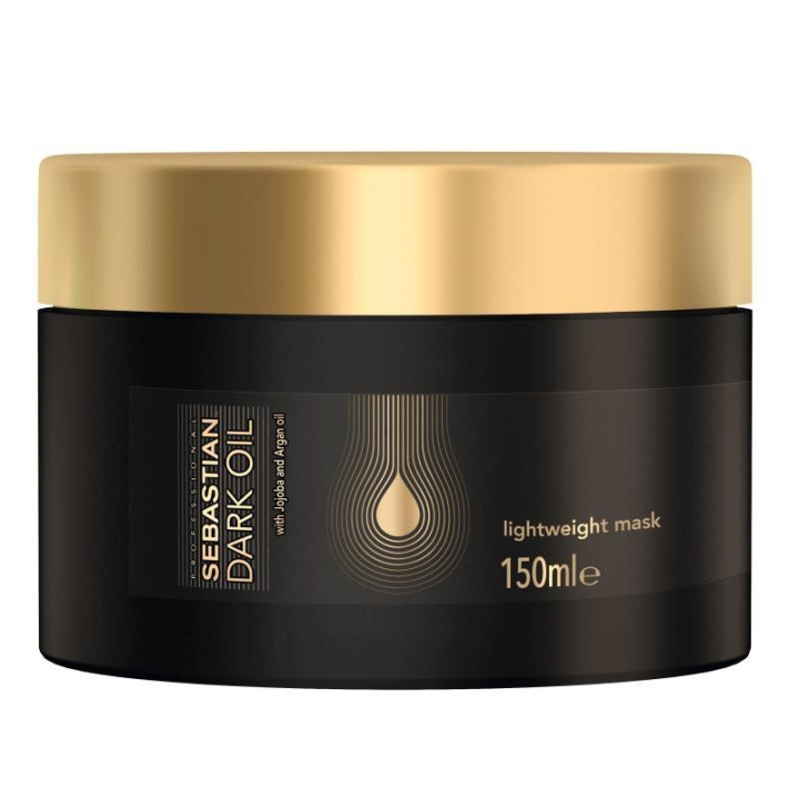 Sebastian Professional Dark Oil Lightweight Mask 150ml in the group BEAUTY & HEALTH / Hair & Styling / Hair care / Hair Mask at TP E-commerce Nordic AB (C18343)