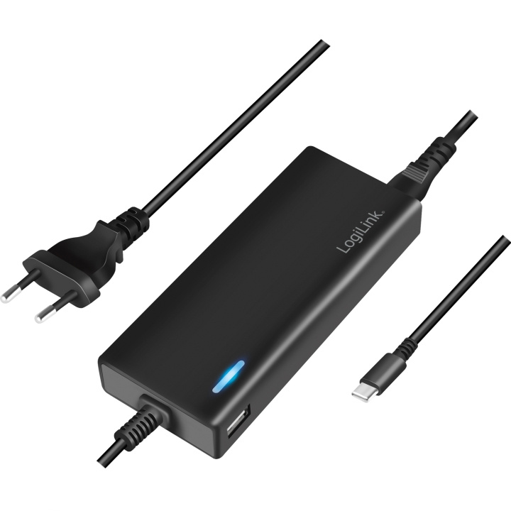 LogiLink Laptopladdare USB-C PD 65W USB in the group COMPUTERS & PERIPHERALS / Laptops & accessories / Computer chargers / Chargers for laptops / Universal at TP E-commerce Nordic AB (C18352)
