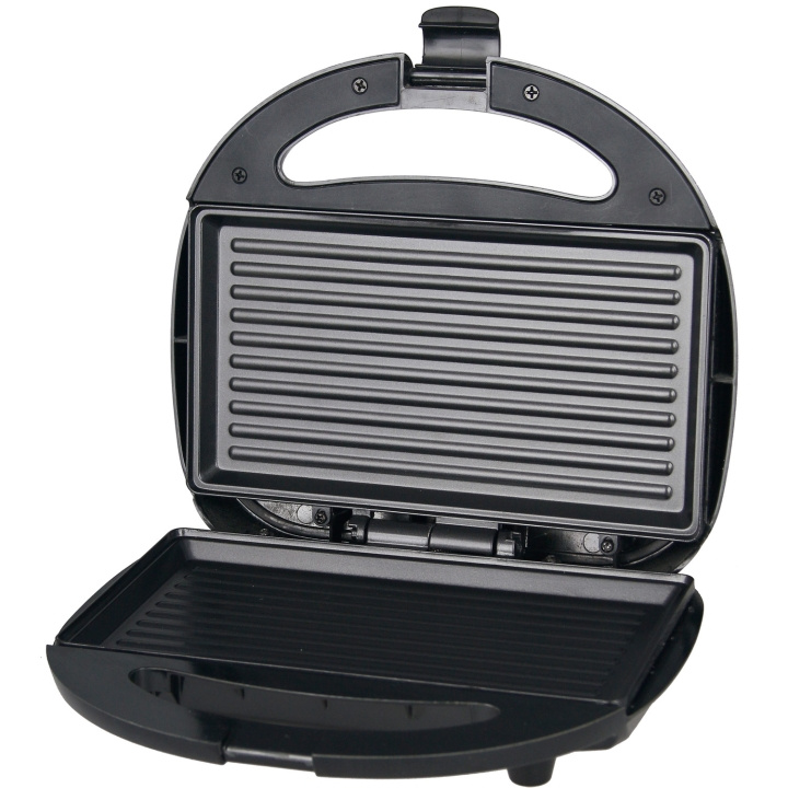 Emerio Sandwich grill Panini Wide ST-121101.4 in the group HOME, HOUSEHOLD & GARDEN / Household appliances / Toasters & Bread grills / Table grills & Raclette at TP E-commerce Nordic AB (C18356)