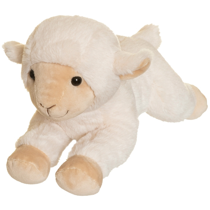 Teddykompaniet Teddy Farm, Liggande Lamm in the group TOYS, KIDS & BABY PRODUCTS / Baby toys / stuffed animals at TP E-commerce Nordic AB (C18423)