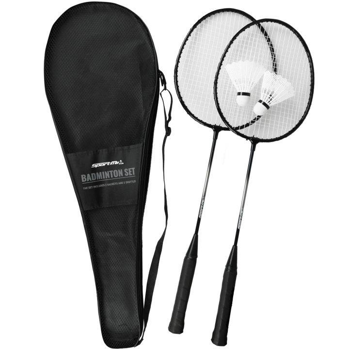 SportMe Badminton Racket Set med Väska in the group TOYS, KIDS & BABY PRODUCTS / Outdoor toys / Sport & Games at TP E-commerce Nordic AB (C18444)